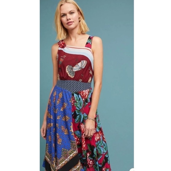 Anthropologie Moulinette Soeurs Mildred Dress Size 0 - Picture 5 of 8